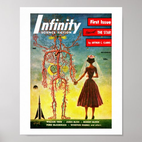 Infinity Science Fiction Nov 1951 Poster