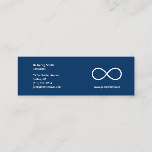 Infinity - Scientist Business Card
