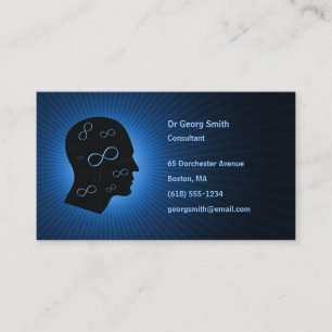 Infinity - Scientist Business Card