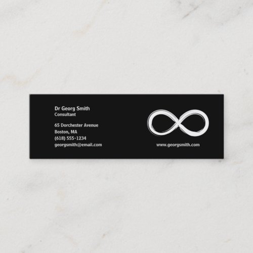 Infinity - Scientist Business Card