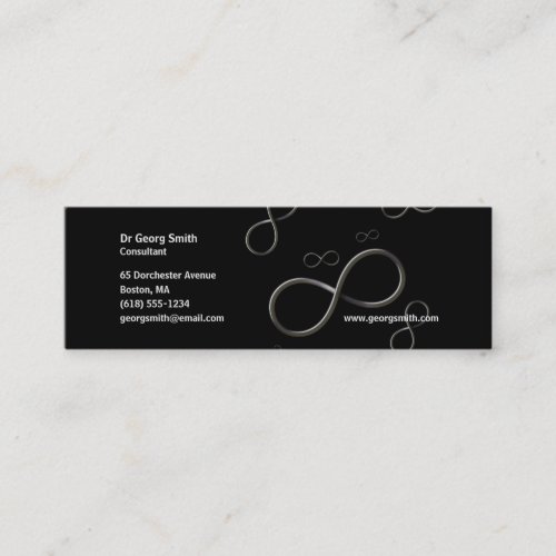 Infinity - Scientist Business Card