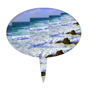 Infinity Sea Cake Topper