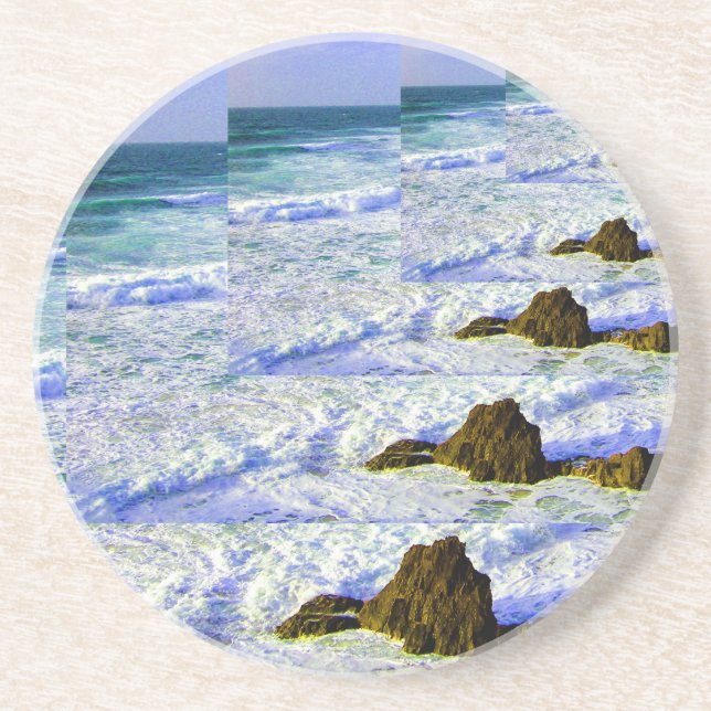 Infinity Sea Drink Coaster (Front)