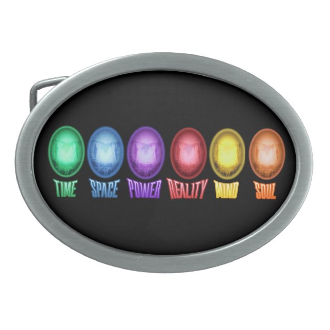 Infinity Stone Belt Buckle (Front)