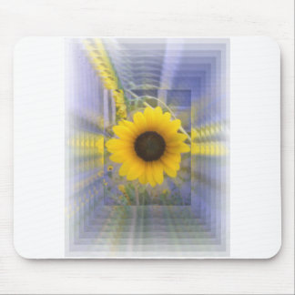 Infinity Sunflower Mouse Pad