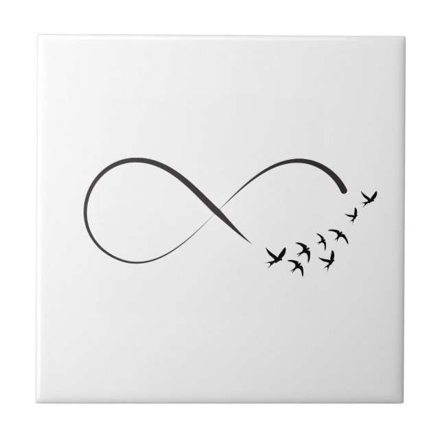 Infinity swallow symbol tile (Front)