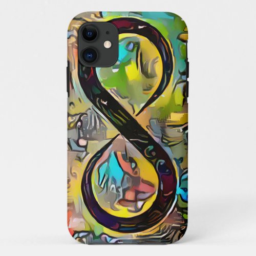 Infinity Symbol   Autism Awareness Neurodiversity iPhone 11 Case