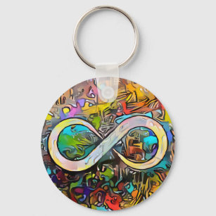 Infinity Neurodiversity Awareness Ribbons | Lapel Pins