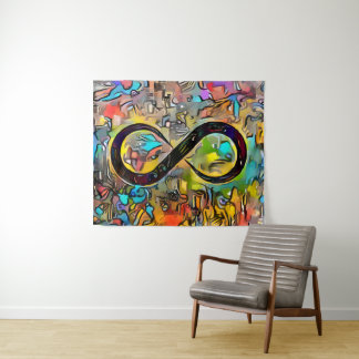 Infinity Symbol  | Autism Awareness Neurodiversity Tapestry