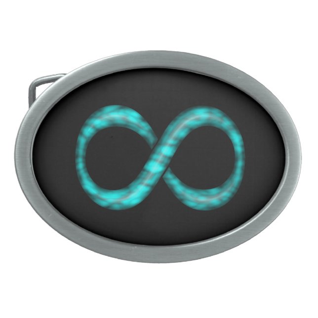 Infinity Symbol Belt Buckle (Front)