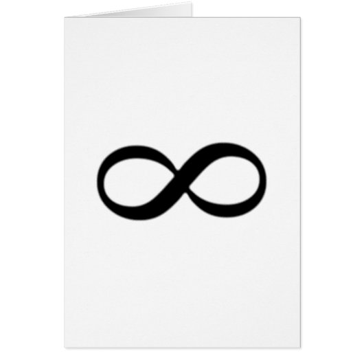 Infinity Symbol Cards (Front)