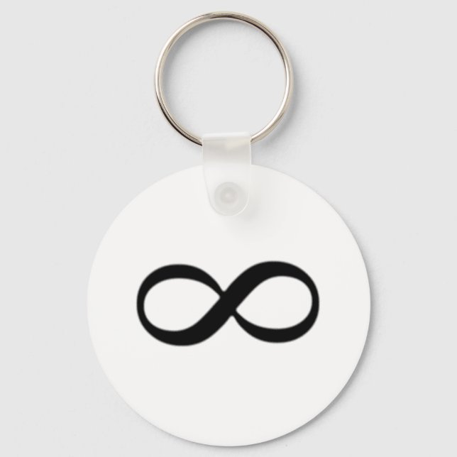 Infinity Symbol Keychain (Front)