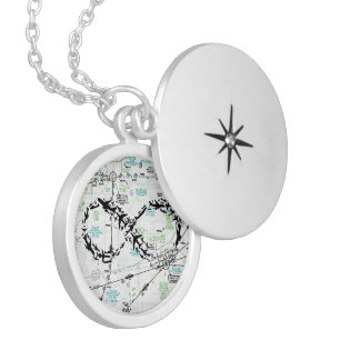 Infinity Symbol, Map Jewelry, Airplane Jewelry