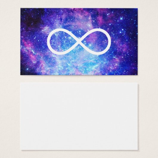 Infinity symbol nebula (Front & Back)