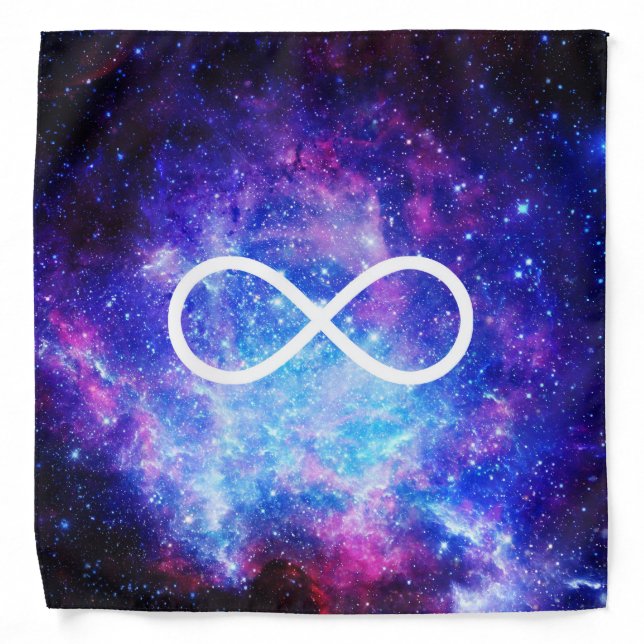Infinity symbol nebula bandana (Front)
