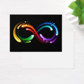 Infinity symbol of rainbow comets (Desk)