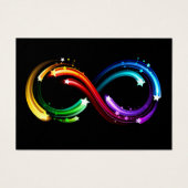 Infinity symbol of rainbow comets (Front)
