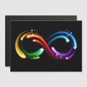 Infinity symbol of rainbow comets (Front/Back)