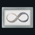 Infinity Symbol Rectangular Belt Buckle<br><div class="desc">Infinity Symbol</div>