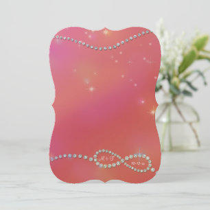 Infinity Symbol Sign Infinite Love Twinkling Light Invitation