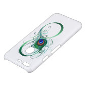 Infinity Symbol with Peacock Feather Uncommon Google Pixel Case (Top)