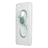 Infinity Symbol with Peacock Feather Uncommon Google Pixel XL Case (Back/Left)
