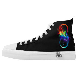 rainbow high tops
