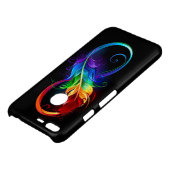 Infinity Symbol with Rainbow Feather Uncommon Google Pixel XL Case (Top)