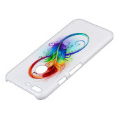 Infinity Symbol with Rainbow Feather Uncommon Google Pixel XL Case (Top)