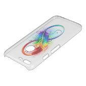 Infinity Symbol with Rainbow Feather Uncommon Google Pixel XL Case (Top)