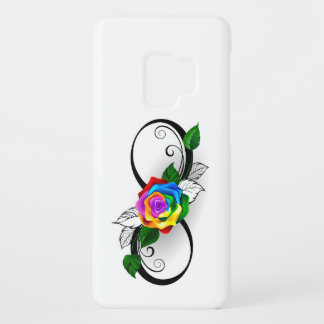 Infinity Symbol with Rainbow Rose Case-Mate Samsung Galaxy S9 Case