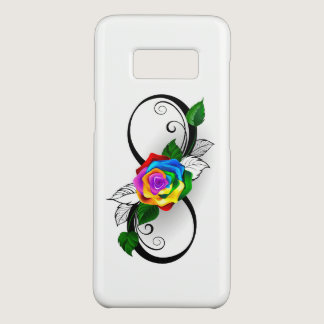 Infinity Symbol with Rainbow Rose Case-Mate Samsung Galaxy S8 Case