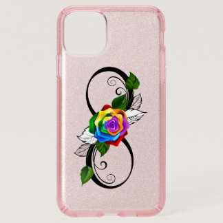 Infinity Symbol with Rainbow Rose Speck iPhone 11 Pro Max Case