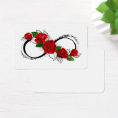 Infinity Symbol with Red Roses (Desk)