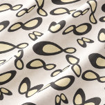 Infinity Symbol - Yellow,Black, Off-white Fabric
