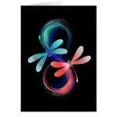 Infinity with glowing dragonflies (Front)