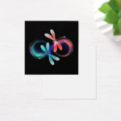 Infinity with glowing dragonflies (Desk)