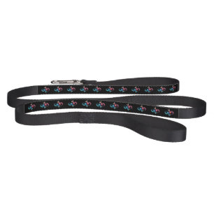 Infinity with glowing dragonflies pet leash