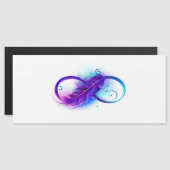 Infinity with Purple Feather (Front/Back)