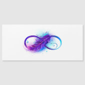 Infinity with Purple Feather (Front)