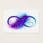Infinity with Purple Feather (Front)