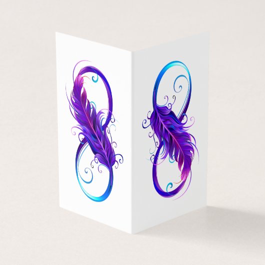 Infinity with Purple Feather (Outside)