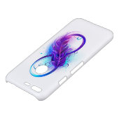 Infinity with Purple Feather Uncommon Google Pixel Case (Top)