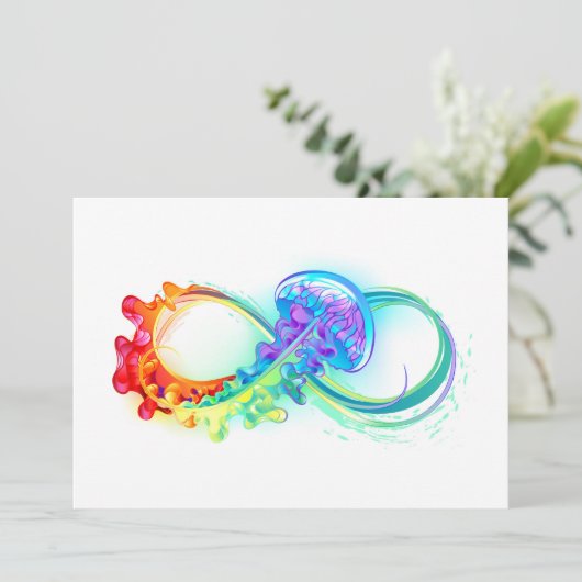 Infinity with Rainbow Jellyfish (Standing Front)