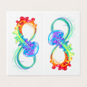 Infinity with Rainbow Jellyfish (Outside Unfolded)