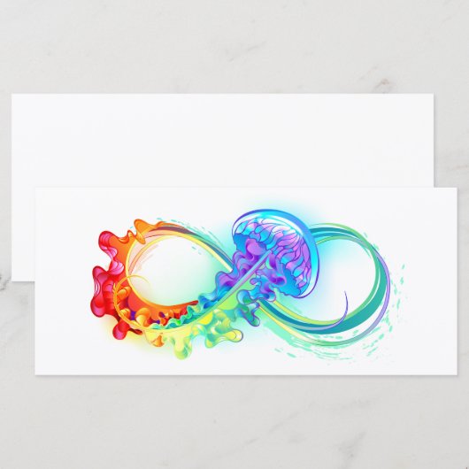 Infinity with Rainbow Jellyfish (Front/Back)