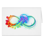 Infinity with Rainbow Jellyfish (Front Horizontal)