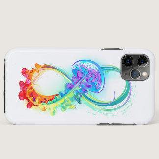 Infinity with Rainbow Jellyfish iPhone 11 Pro Max Case