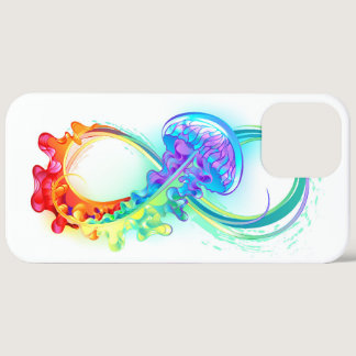 Infinity with Rainbow Jellyfish iPhone 12 Pro Max Case