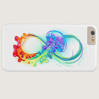 Infinity with Rainbow Jellyfish Barely There iPhone 6 Plus Case